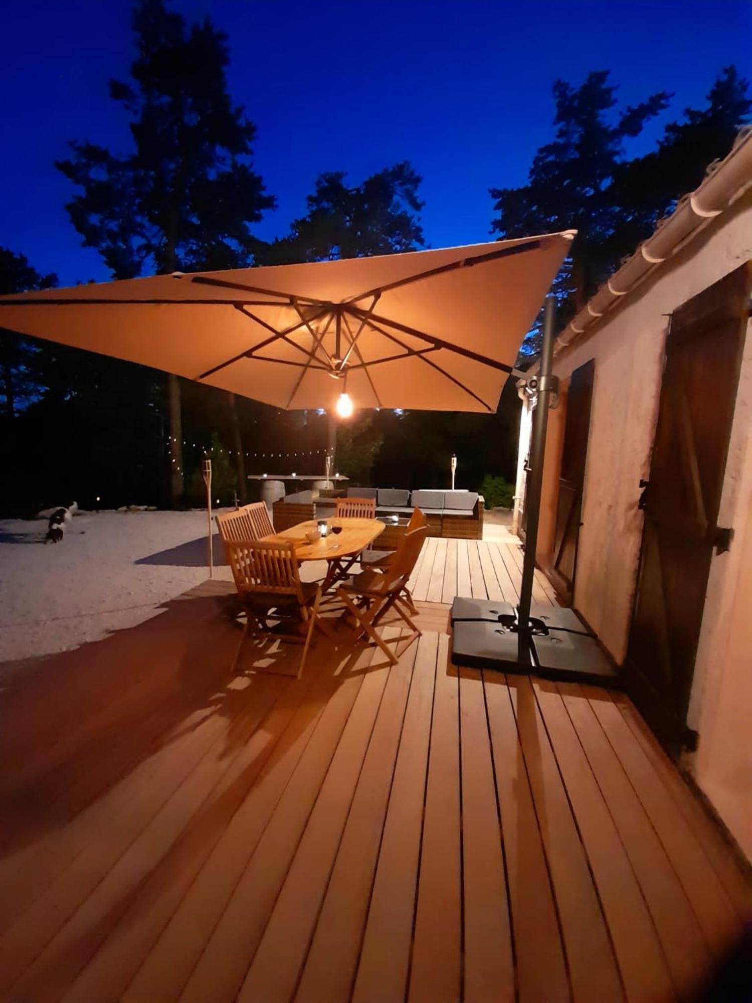 Les Rocailles Villa Valderoure Bagian luar foto