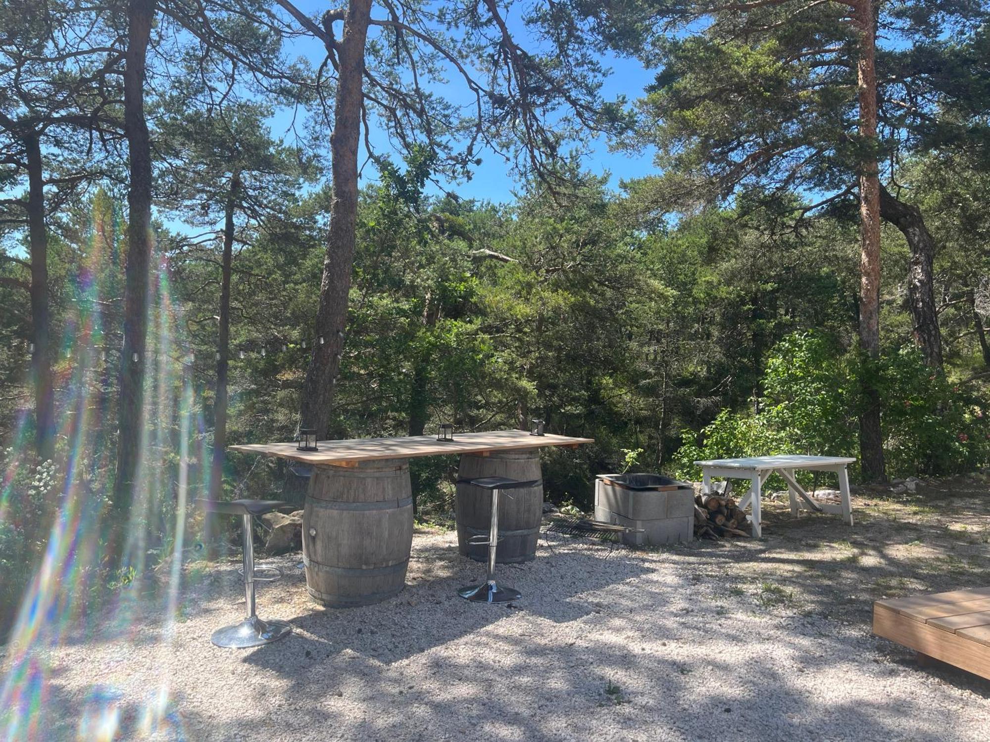 Les Rocailles Villa Valderoure Bagian luar foto