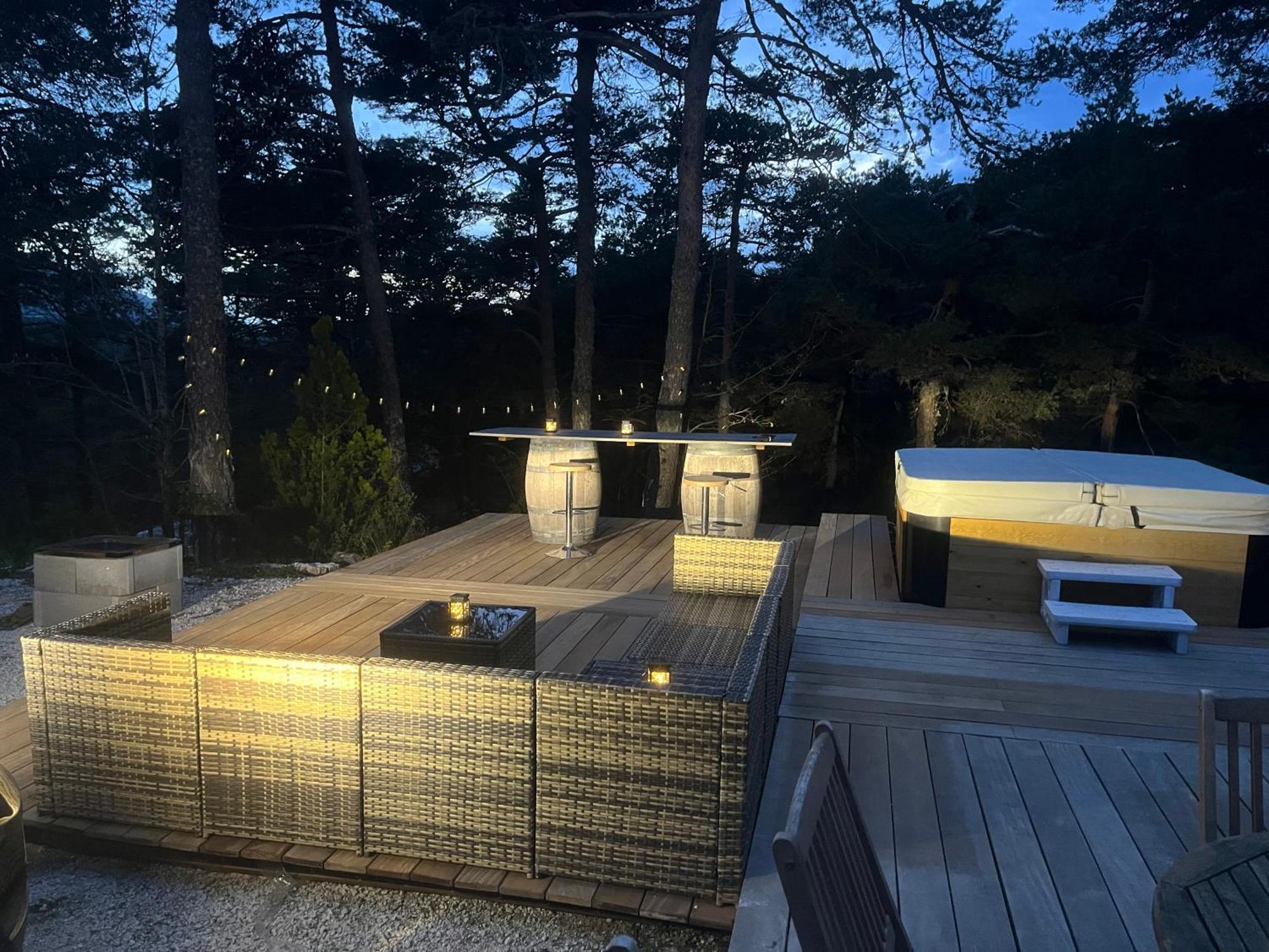 Les Rocailles Villa Valderoure Bagian luar foto